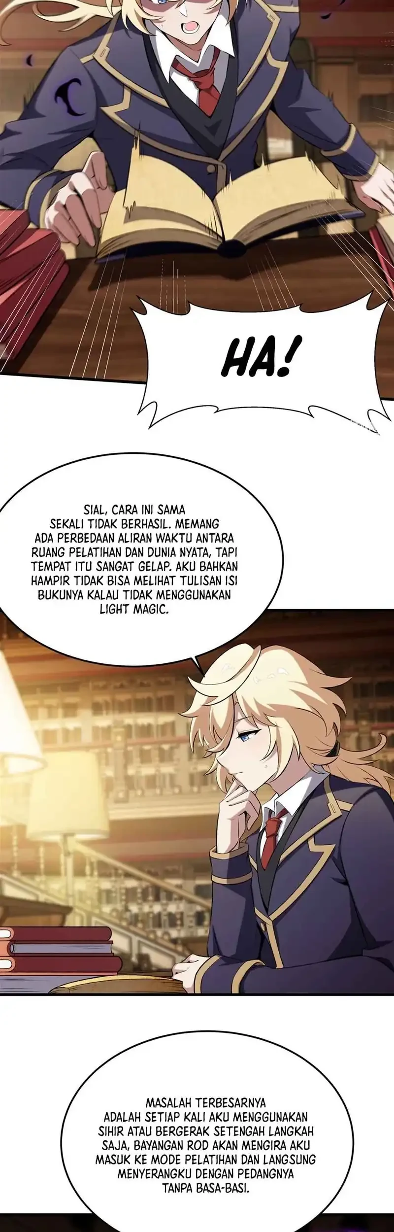 The Yellow-haired Villain in Female Main Character’s Novel wants Happiness Chapter 47 Gambar 5