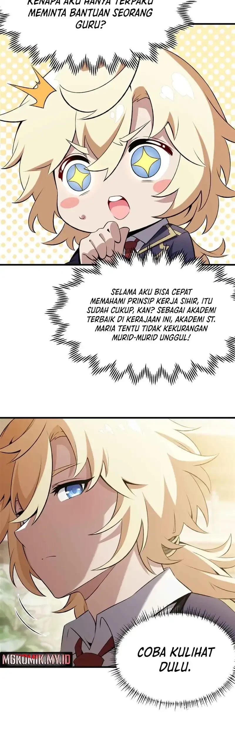 The Yellow-haired Villain in Female Main Character’s Novel wants Happiness Chapter 47 Gambar 9