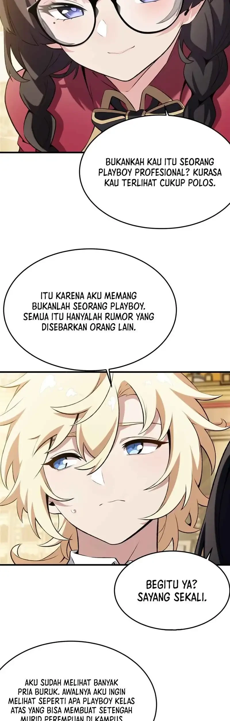 The Yellow-haired Villain in Female Main Character’s Novel wants Happiness Chapter 48 Gambar 5