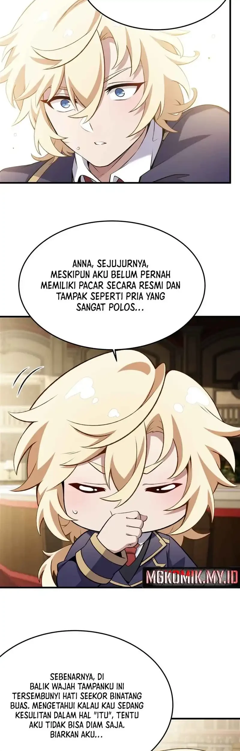 The Yellow-haired Villain in Female Main Character’s Novel wants Happiness Chapter 48 Gambar 7