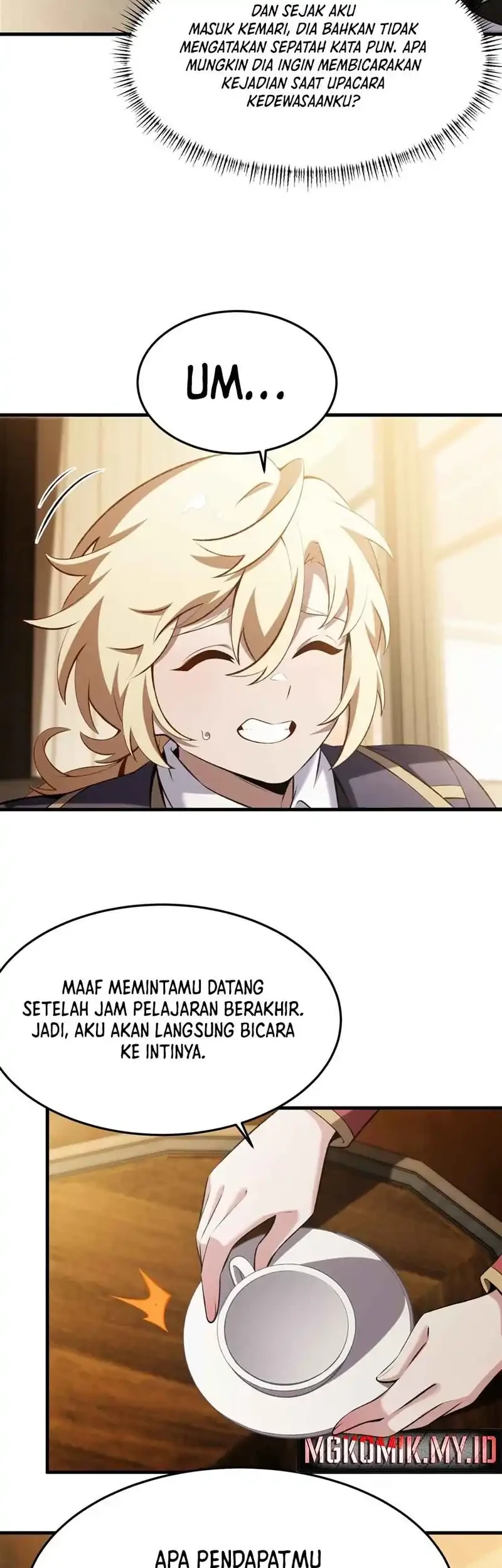 The Yellow-haired Villain in Female Main Character’s Novel wants Happiness Chapter 49 Gambar 9