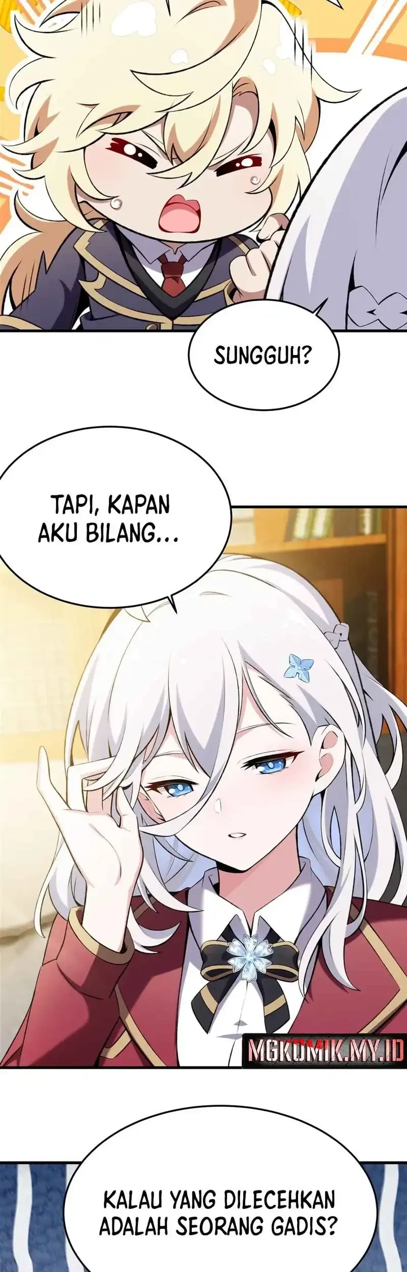 The Yellow-haired Villain in Female Main Character’s Novel wants Happiness Chapter 49 Gambar 15