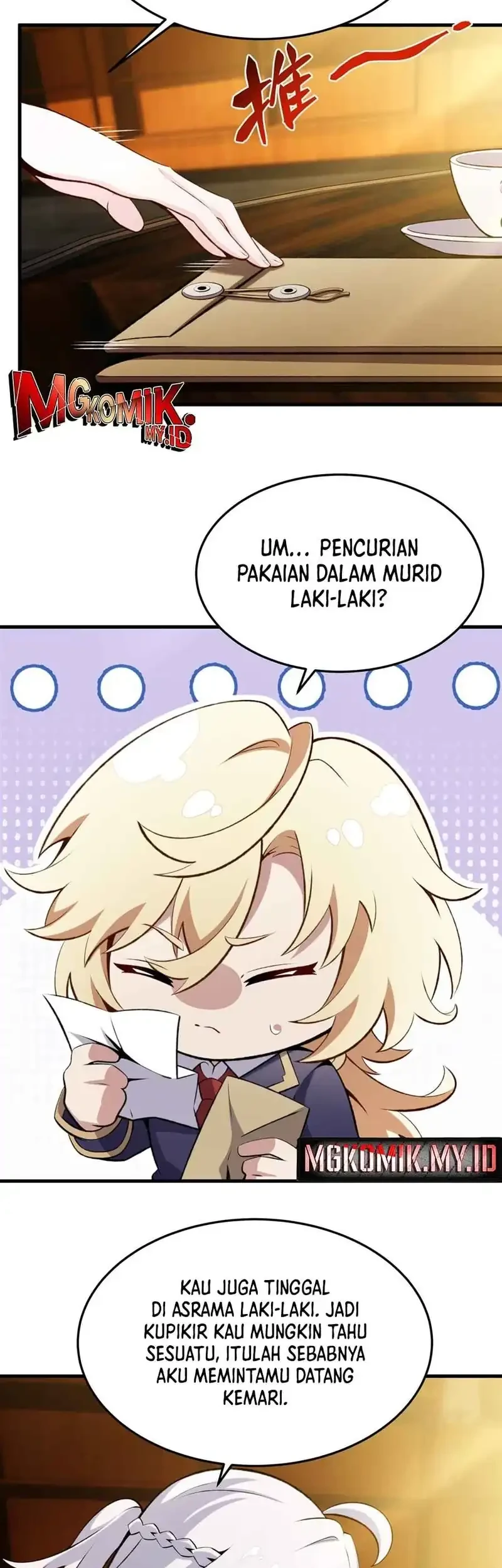 The Yellow-haired Villain in Female Main Character’s Novel wants Happiness Chapter 49 Gambar 17