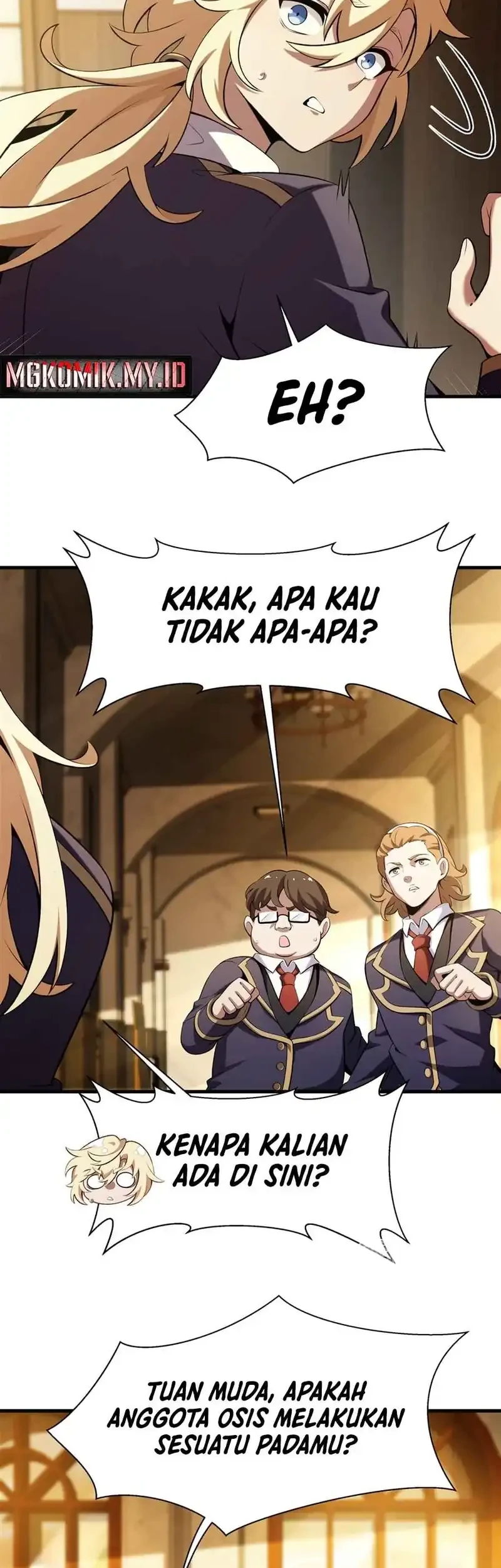 The Yellow-haired Villain in Female Main Character’s Novel wants Happiness Chapter 50 Gambar 9