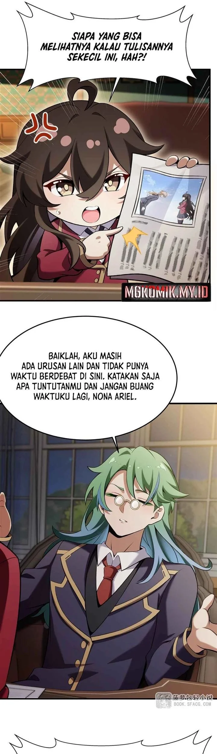 The Yellow-haired Villain in Female Main Character’s Novel wants Happiness Chapter 51 Gambar 23