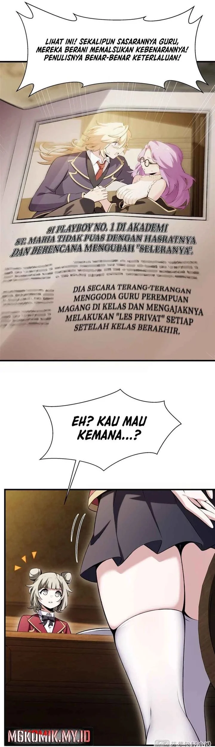 The Yellow-haired Villain in Female Main Character’s Novel wants Happiness Chapter 51 Gambar 17