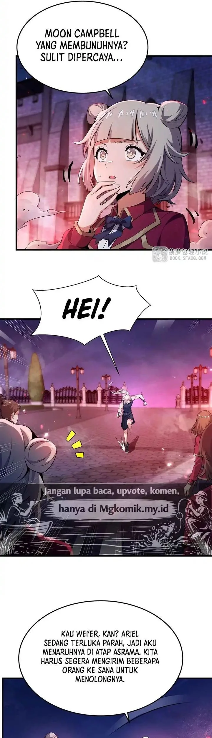 The Yellow-haired Villain in Female Main Character’s Novel wants Happiness Chapter 64 Gambar 29