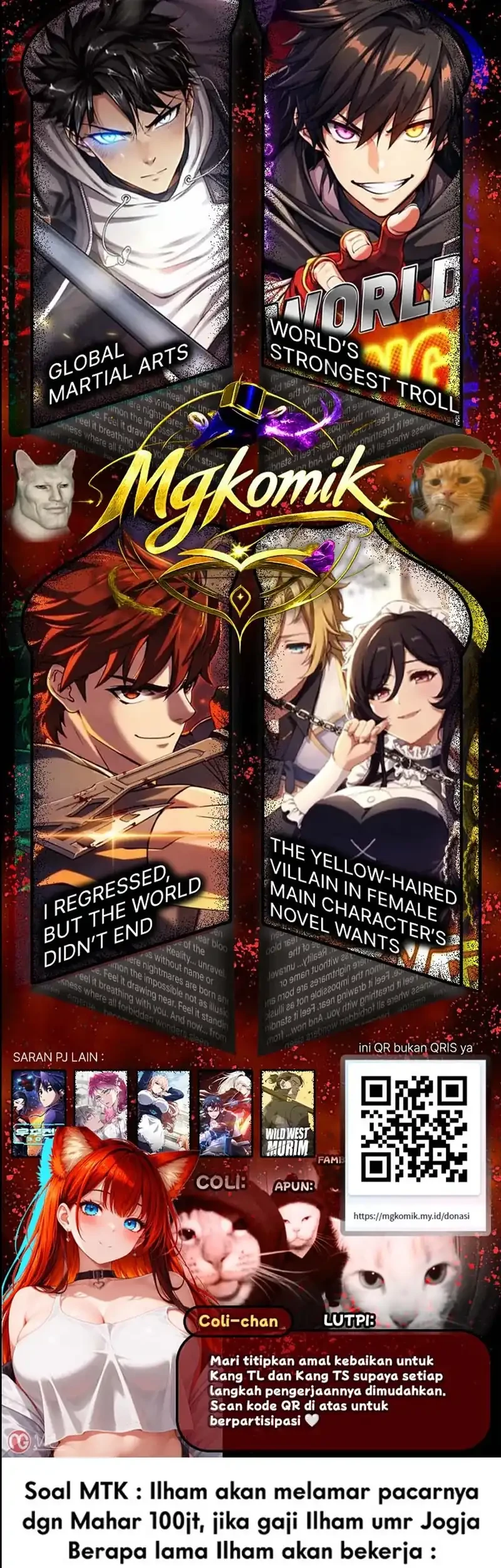 The Yellow-haired Villain in Female Main Character’s Novel wants Happiness Chapter 72 Gambar 41