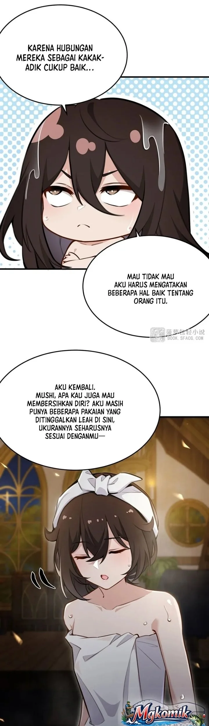 The Yellow-haired Villain in Female Main Character’s Novel wants Happiness Chapter 83 Gambar 19