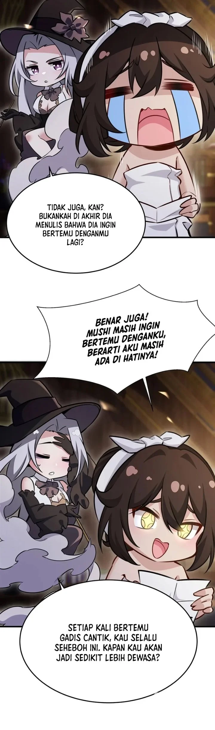 The Yellow-haired Villain in Female Main Character’s Novel wants Happiness Chapter 83 Gambar 27