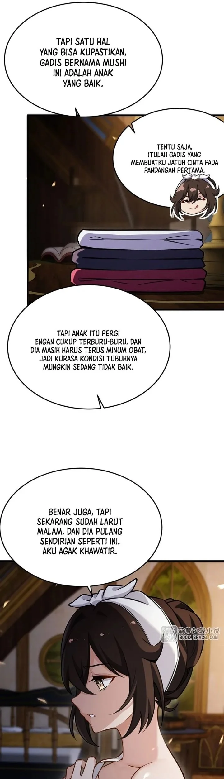 The Yellow-haired Villain in Female Main Character’s Novel wants Happiness Chapter 83 Gambar 30