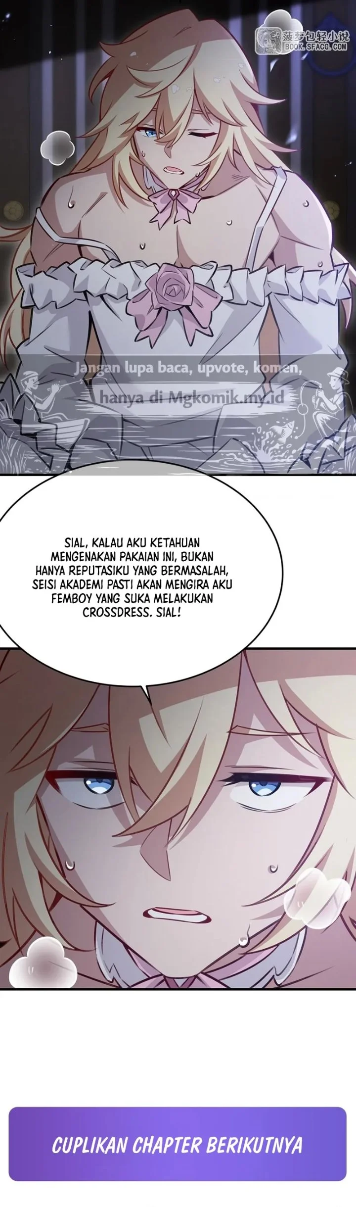 The Yellow-haired Villain in Female Main Character’s Novel wants Happiness Chapter 83 Gambar 38
