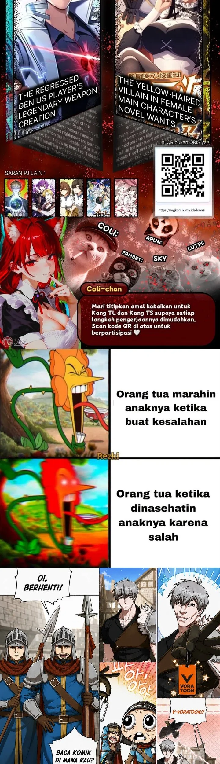 The Yellow-haired Villain in Female Main Character’s Novel wants Happiness Chapter 83 Gambar 42