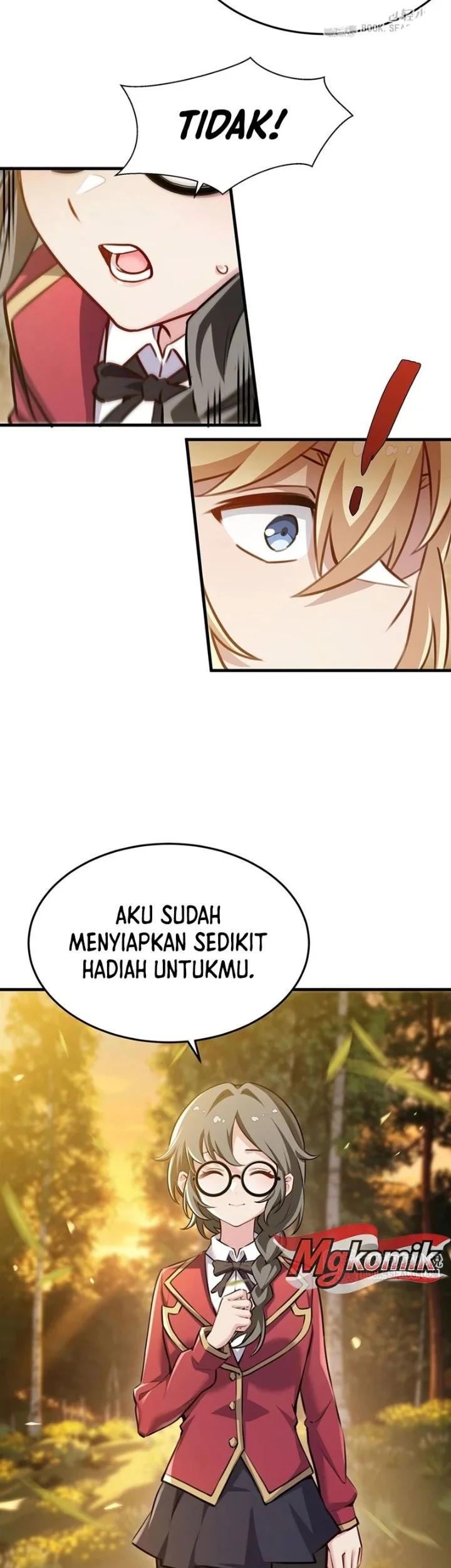 The Yellow-haired Villain in Female Main Character’s Novel wants Happiness Chapter 85 Gambar 13