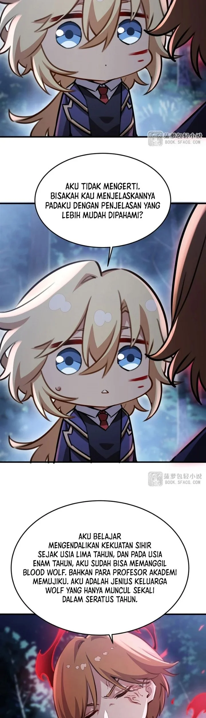 The Yellow-haired Villain in Female Main Character’s Novel wants Happiness Chapter 86 Gambar 25