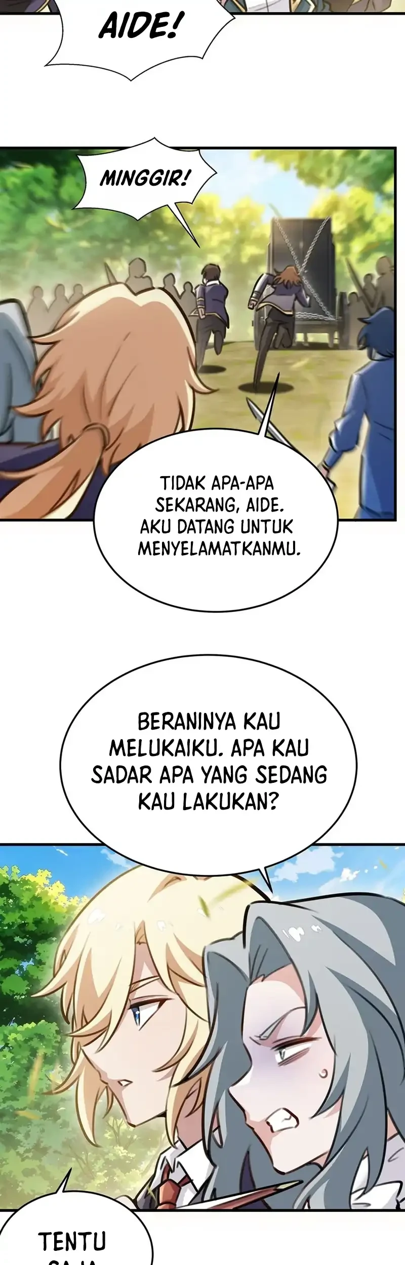 The Yellow-haired Villain in Female Main Character’s Novel wants Happiness Chapter 90 Gambar 29