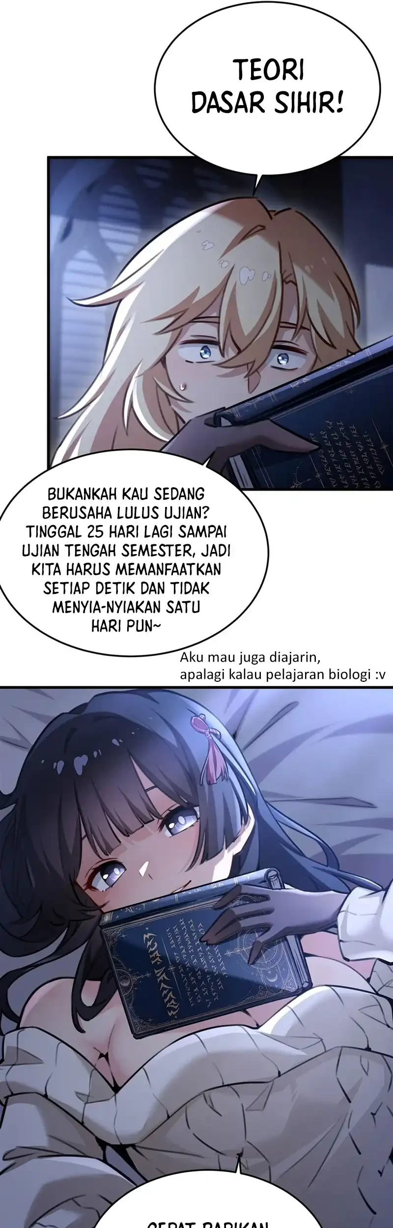 The Yellow-haired Villain in Female Main Character’s Novel wants Happiness Chapter 92 Gambar 35