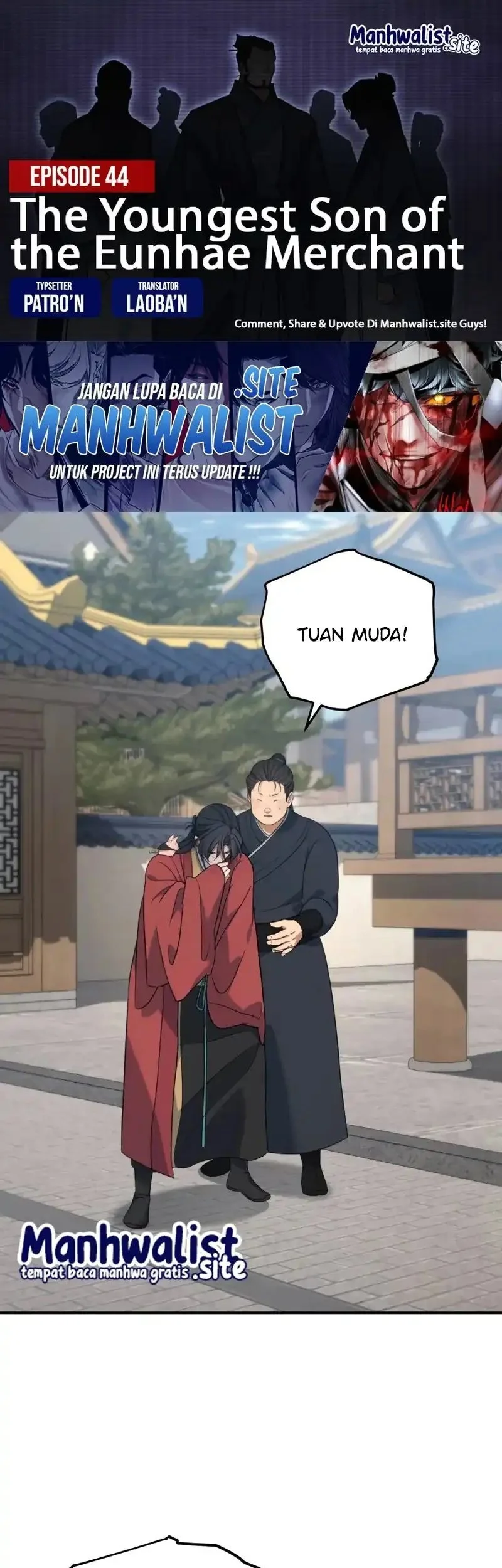 Komik The Youngest Son of the Eunhae Merchant Group Chapter 44 gambar nomor 1