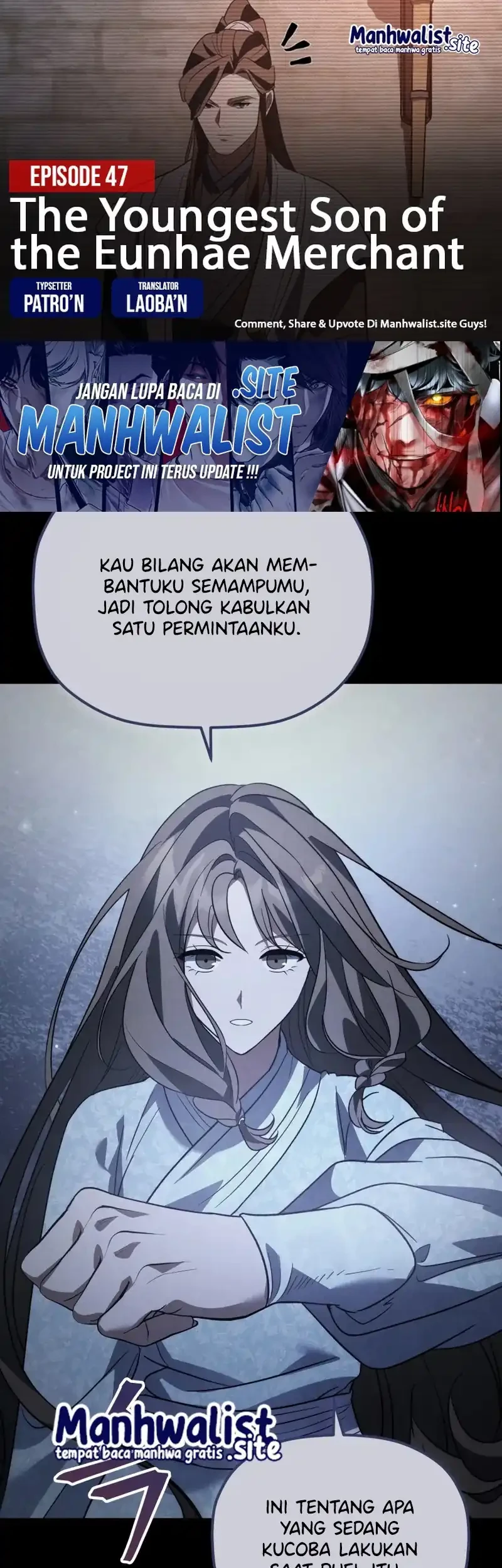 Komik The Youngest Son of the Eunhae Merchant Group Chapter 47 gambar 1