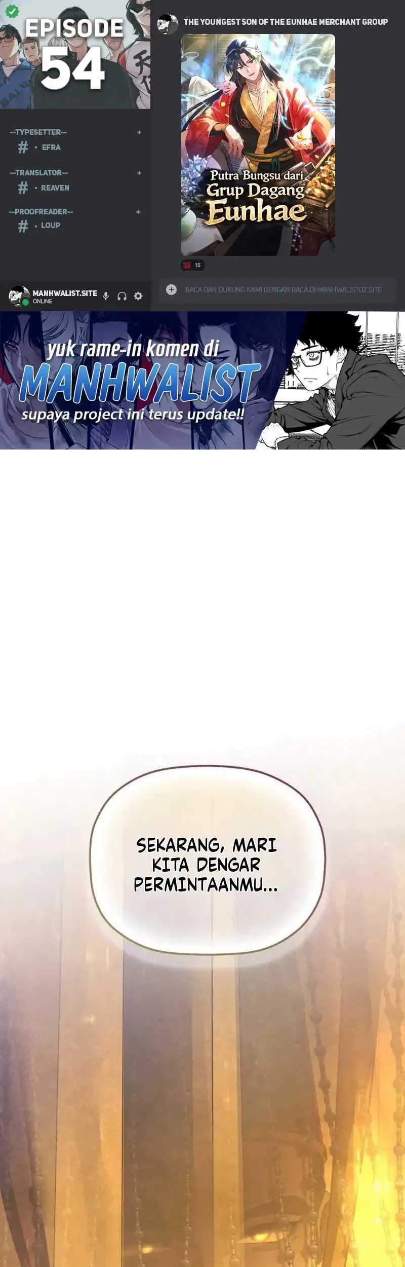 Komik The Youngest Son of the Eunhae Merchant Group Chapter 54 gambar 1