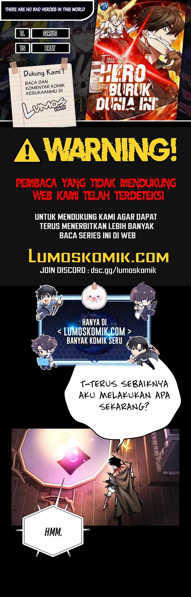 Baca Komik There Are No Bad Heroes In This World Chapter 38 Gambar 1