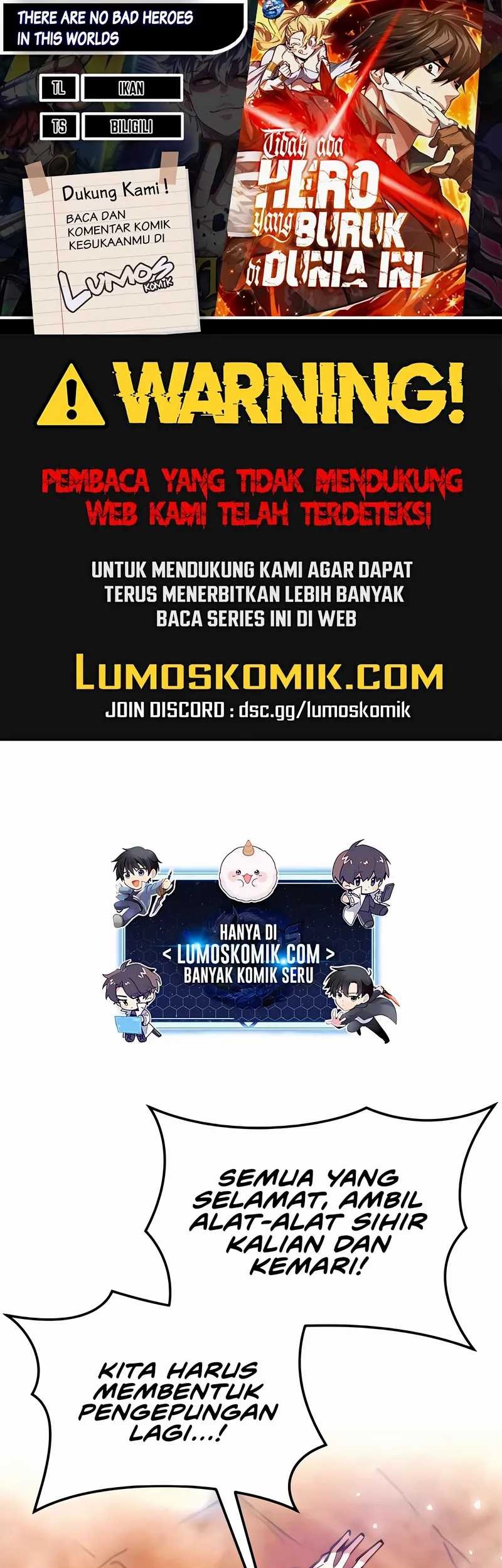 Baca Komik There Are No Bad Heroes In This World Chapter 44 Gambar 1