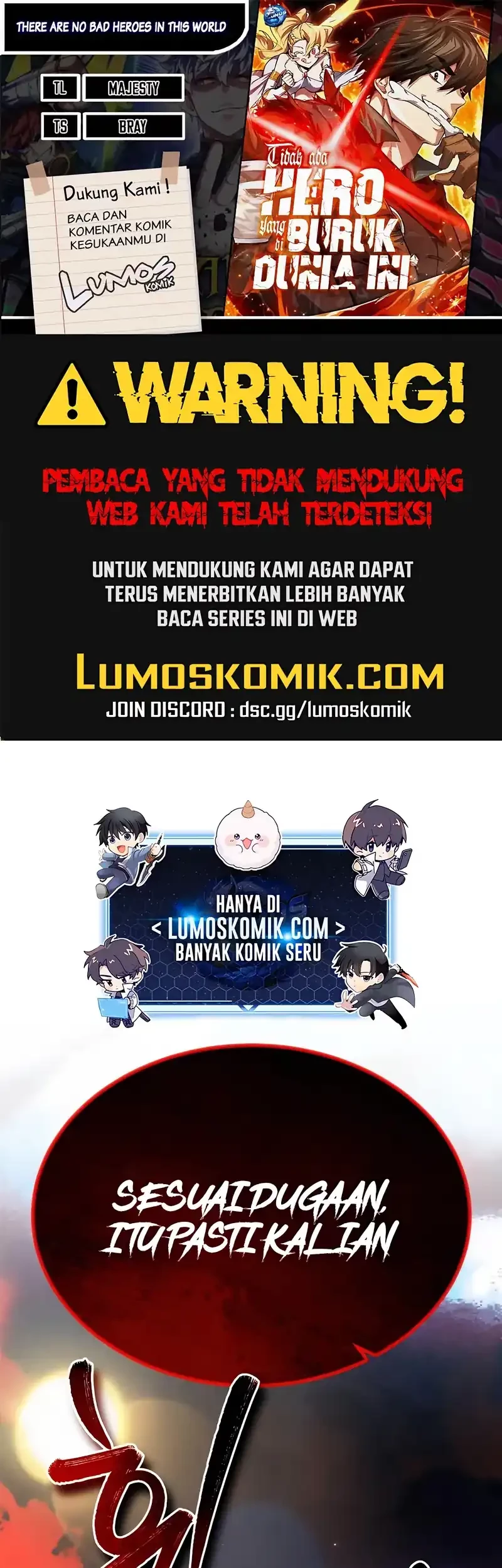Baca Komik There Are No Bad Heroes In This World Chapter 49 Gambar 1