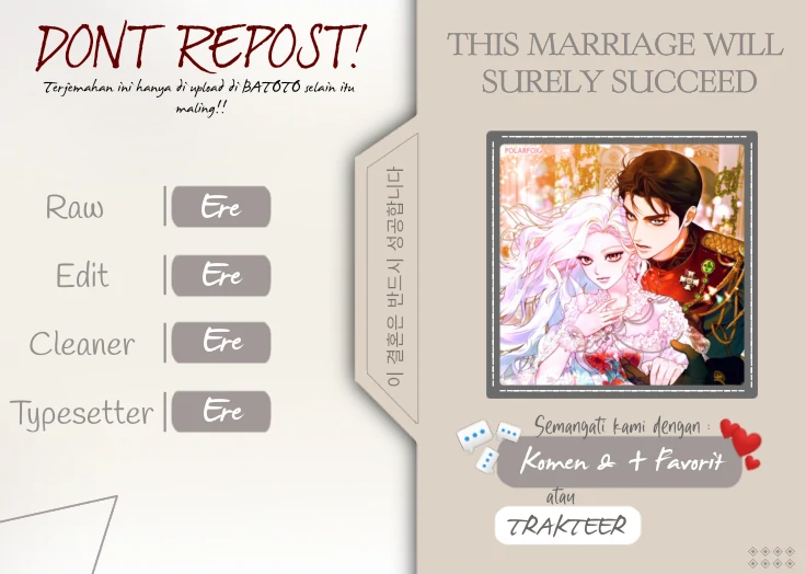 Baca Komik This Marriage Will Surely Succeed Chapter 3 Gambar 1