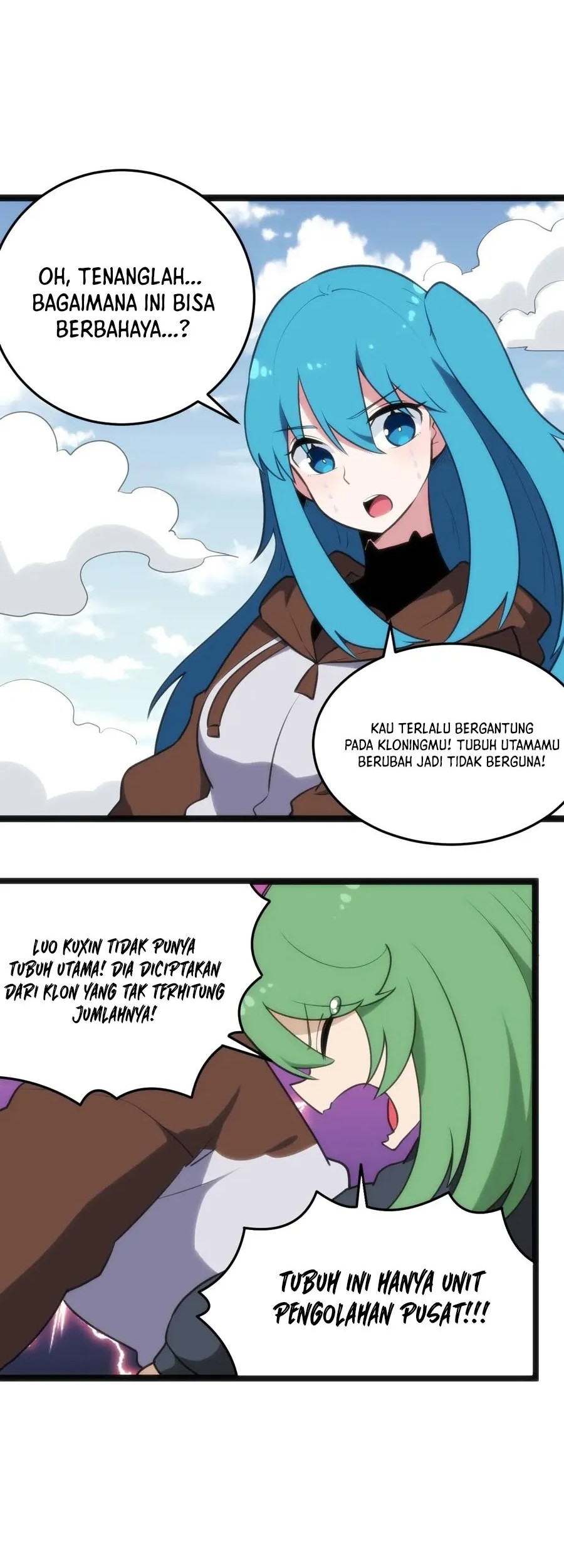 This Saint Has A Showdown Chapter 117 Gambar 31
