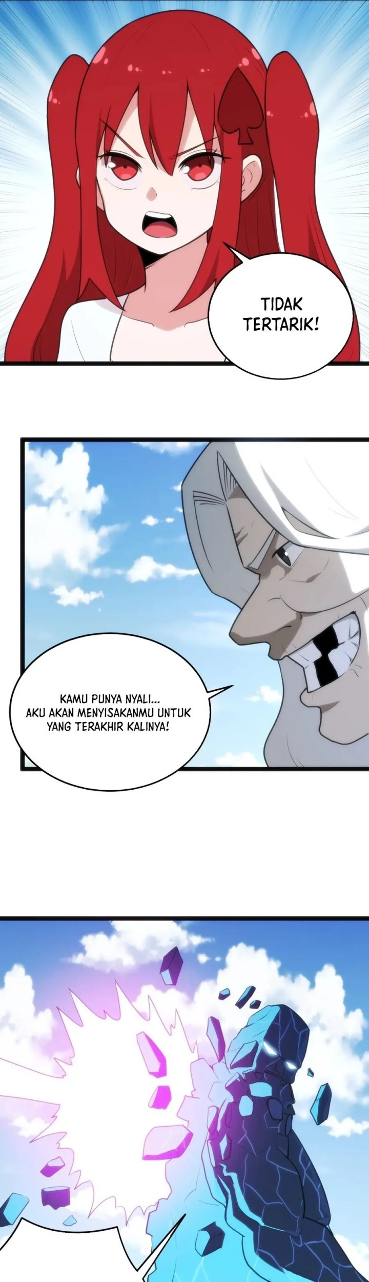 This Saint Has A Showdown Chapter 129 Gambar 10