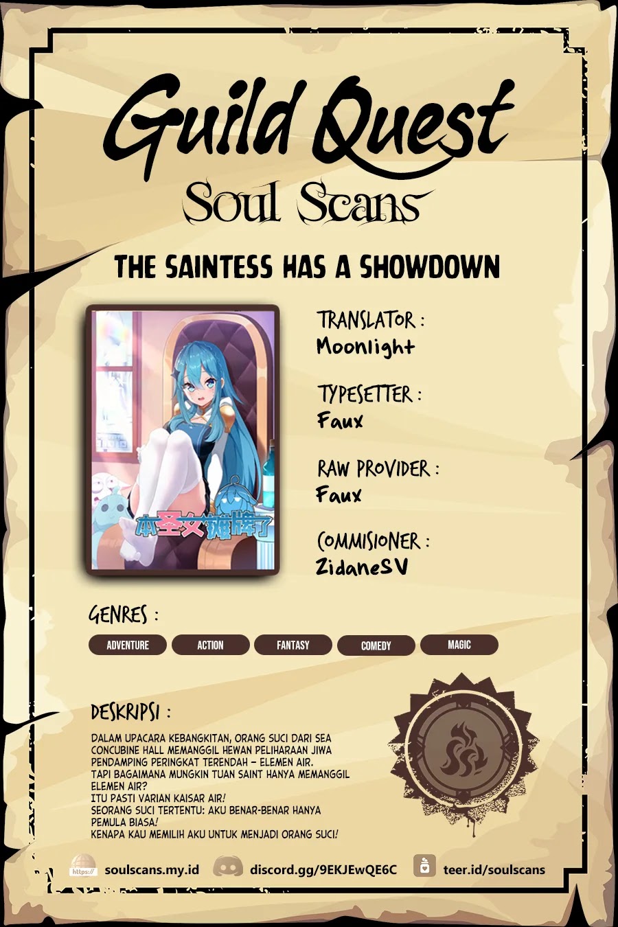 Baca Komik This Saint Has A Showdown Chapter 163 Gambar 1