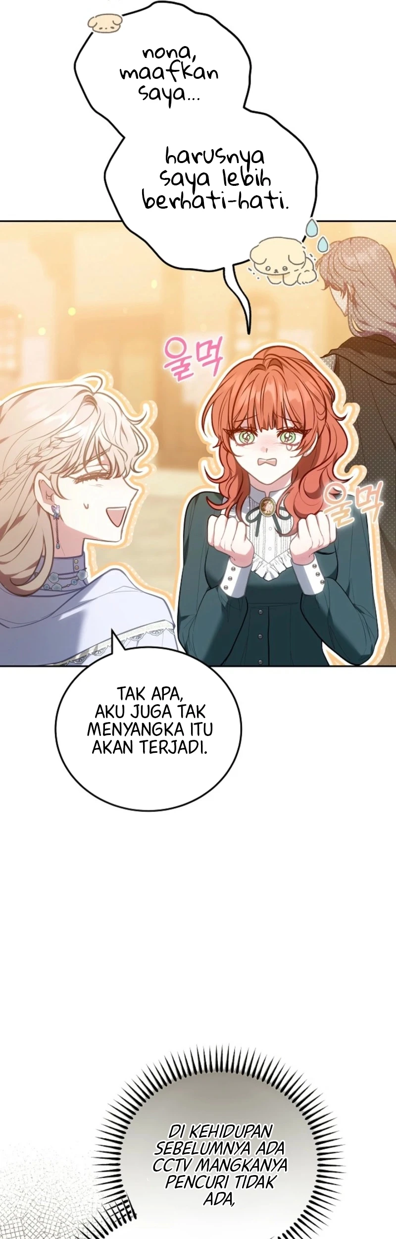 Though I’m a Homebody, I Found Myself in a Dark Captive Genre Chapter 13 Gambar 49