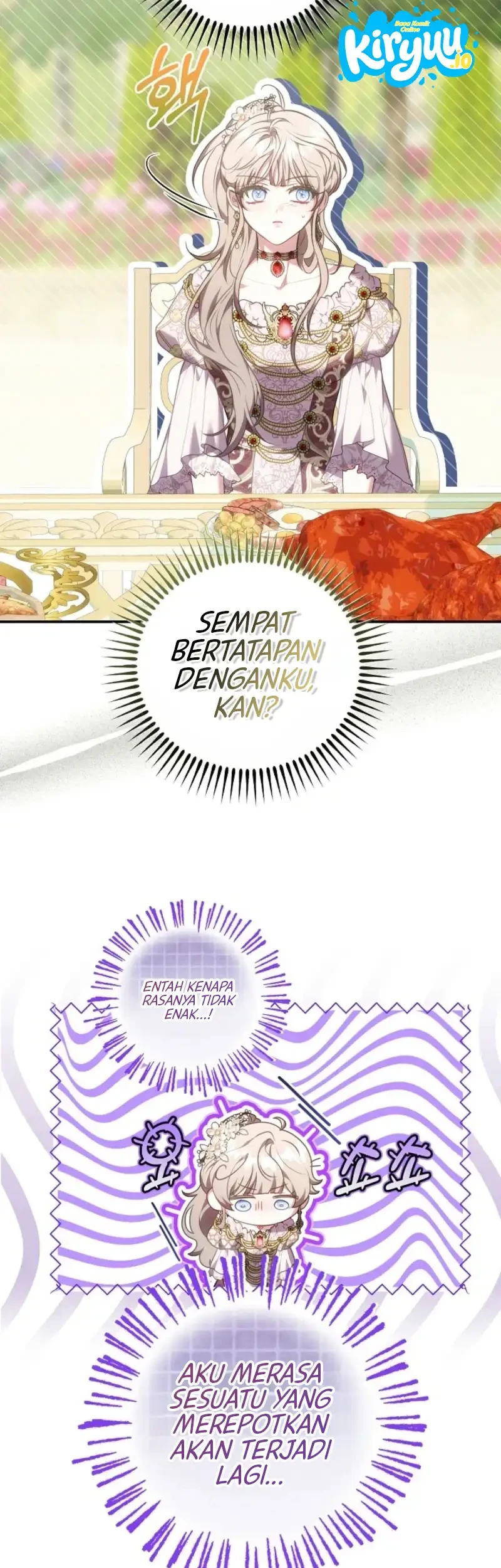 Though I’m a Homebody, I Found Myself in a Dark Captive Genre Chapter 27 Gambar 67