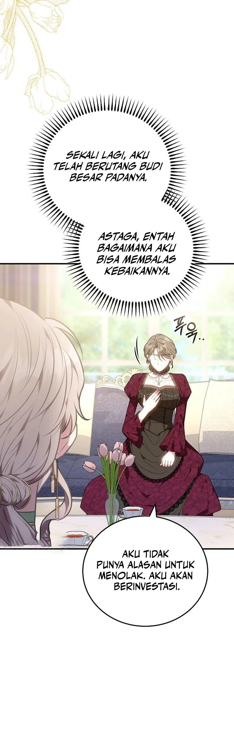 Though I’m a Homebody, I Found Myself in a Dark Captive Genre Chapter 32 Gambar 56