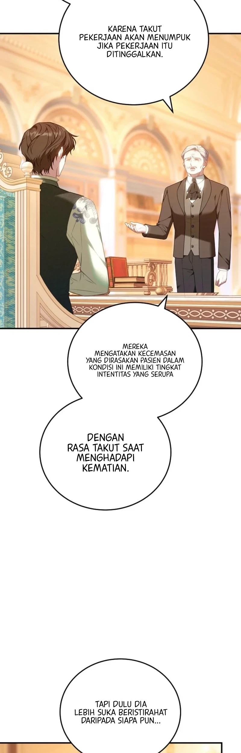Though I’m a Homebody, I Found Myself in a Dark Captive Genre Chapter 34 Gambar 29