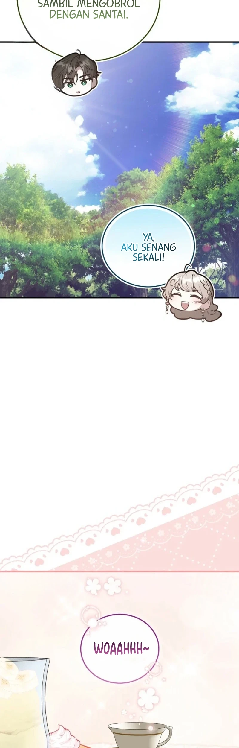 Though I’m a Homebody, I Found Myself in a Dark Captive Genre Chapter 34 Gambar 39