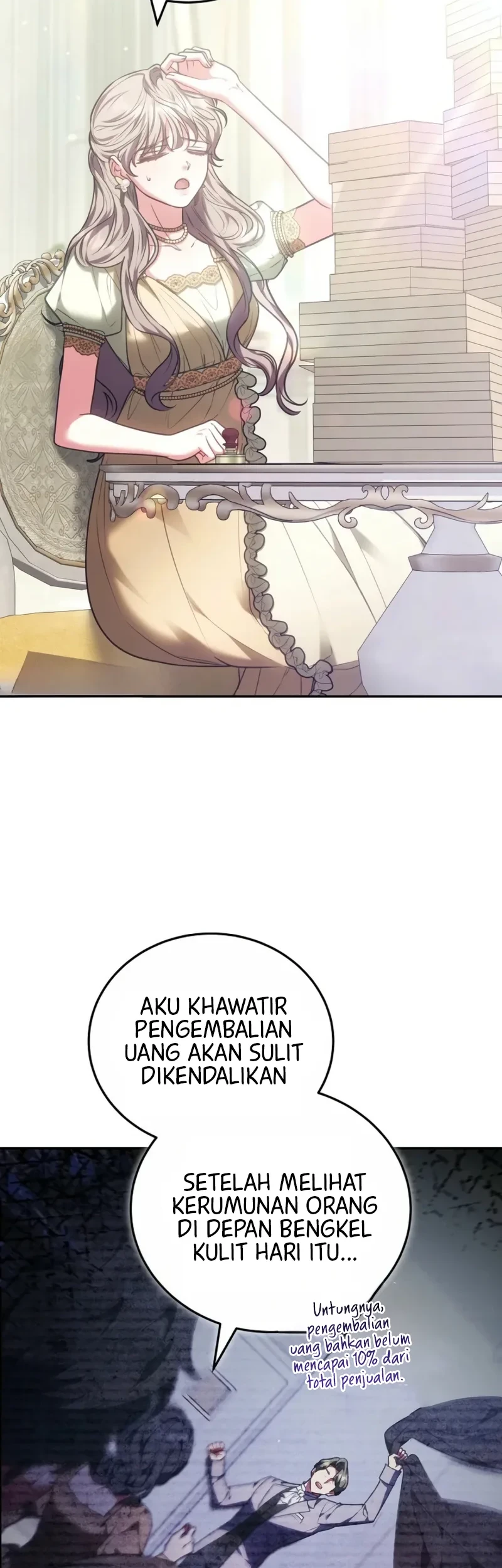 Though I’m a Homebody, I Found Myself in a Dark Captive Genre Chapter 38 Gambar 54