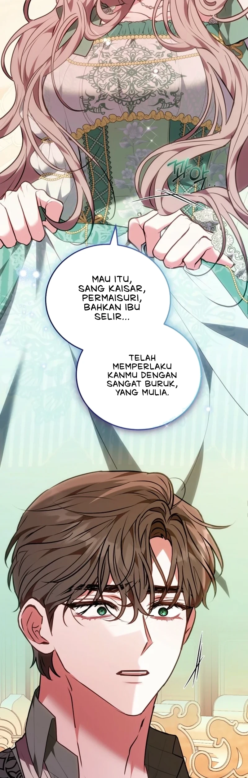 Though I’m a Homebody, I Found Myself in a Dark Captive Genre Chapter 40 halaman 34