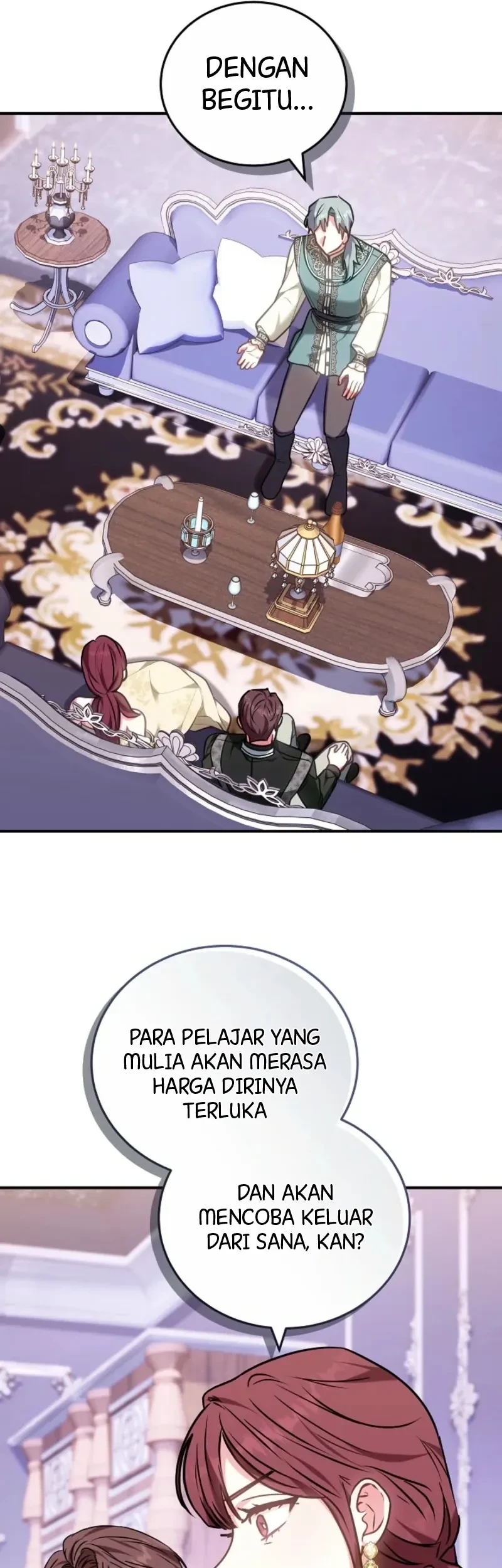 Though I’m a Homebody, I Found Myself in a Dark Captive Genre Chapter 41 Gambar 61