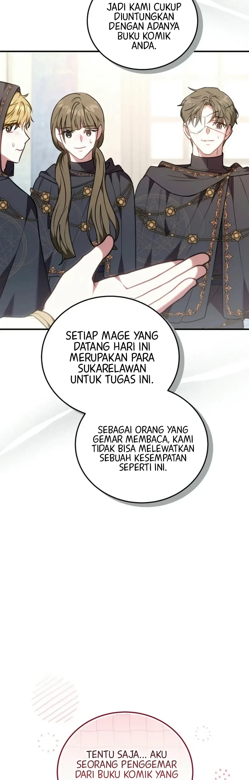 Though I’m a Homebody, I Found Myself in a Dark Captive Genre Chapter 42 halaman 36