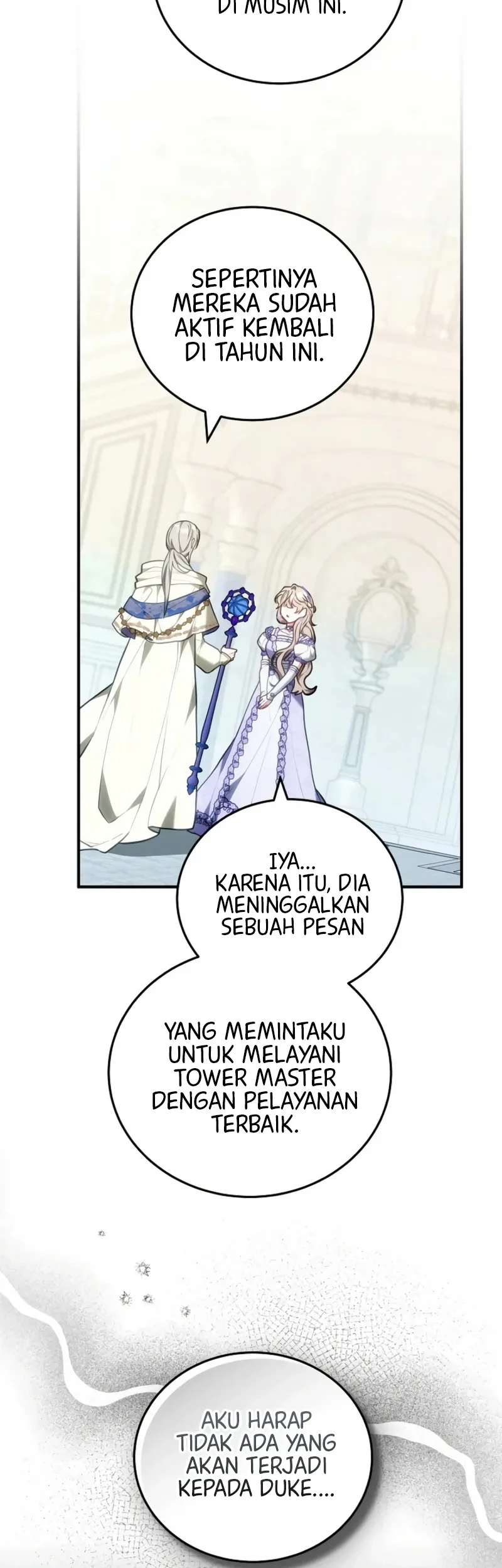 Though I’m a Homebody, I Found Myself in a Dark Captive Genre Chapter 42 Gambar 39
