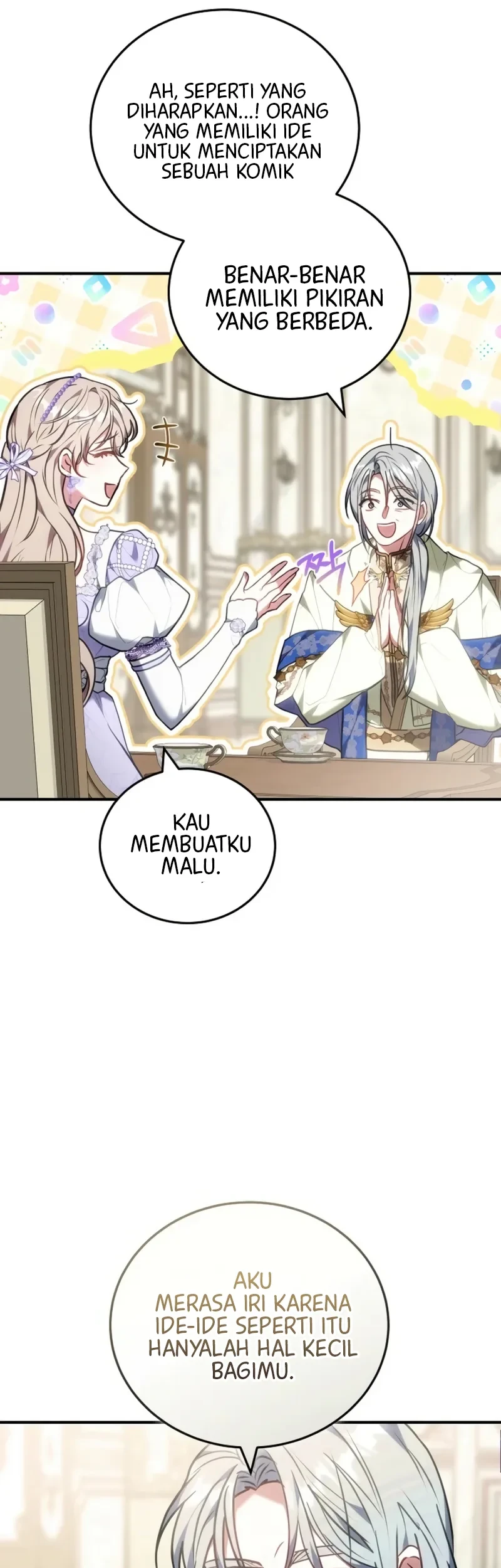 Though I’m a Homebody, I Found Myself in a Dark Captive Genre Chapter 42 Gambar 50