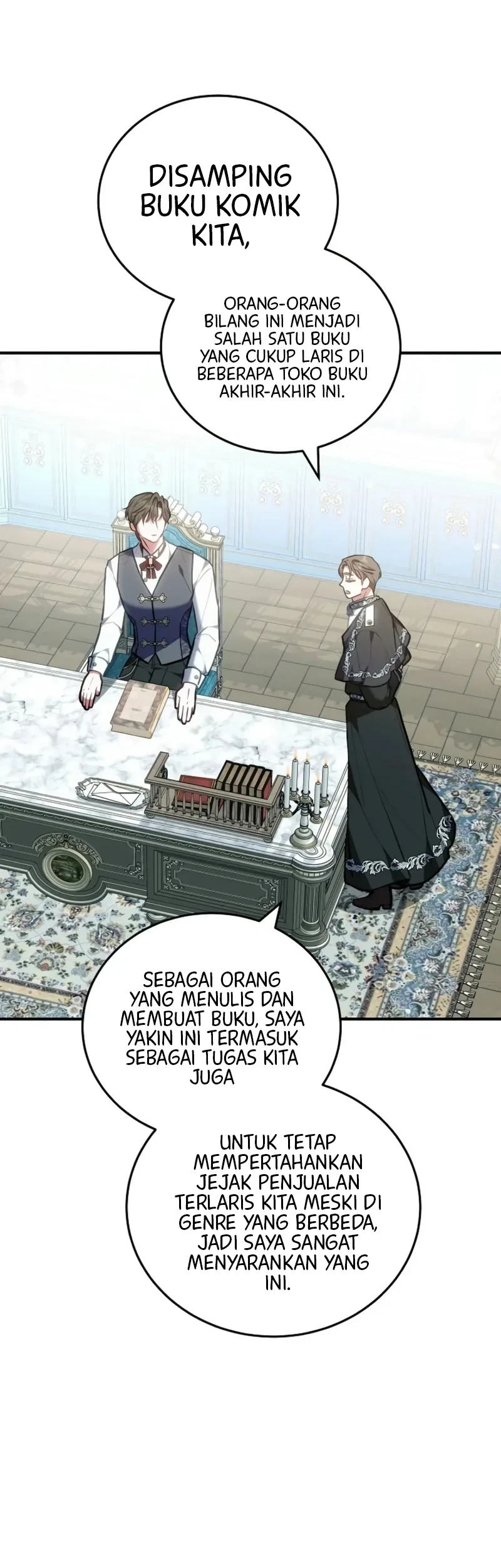 Though I’m a Homebody, I Found Myself in a Dark Captive Genre Chapter 42 halaman 22