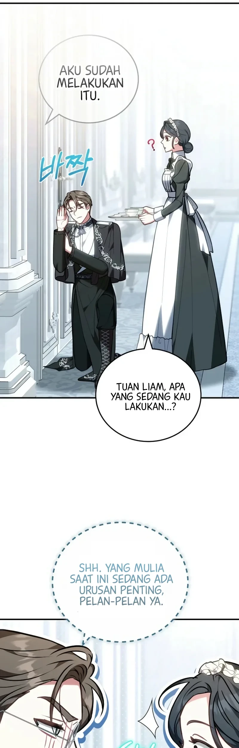 Though I’m a Homebody, I Found Myself in a Dark Captive Genre Chapter 42 halaman 27