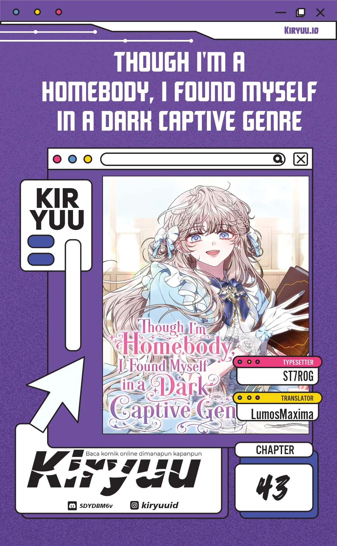 Though I’m a Homebody, I Found Myself in a Dark Captive Genre Chapter 43 halaman 2