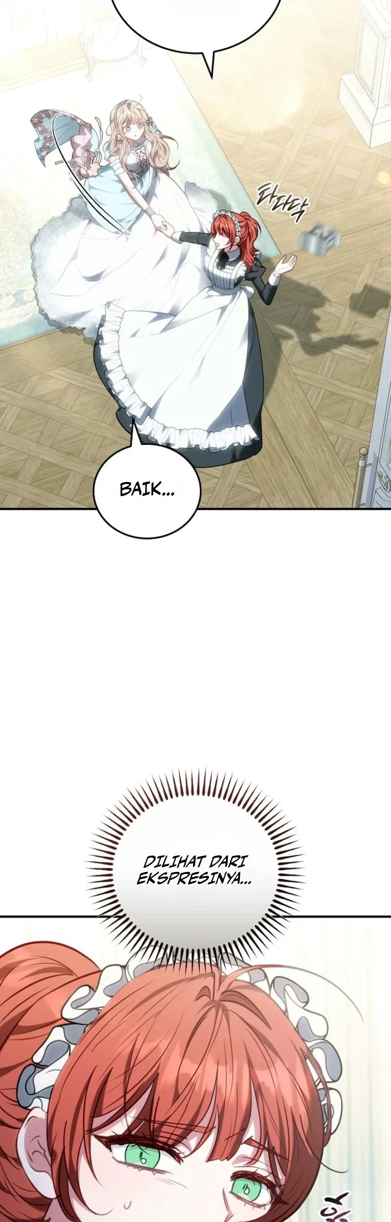 Though I’m a Homebody, I Found Myself in a Dark Captive Genre Chapter 44 Gambar 45