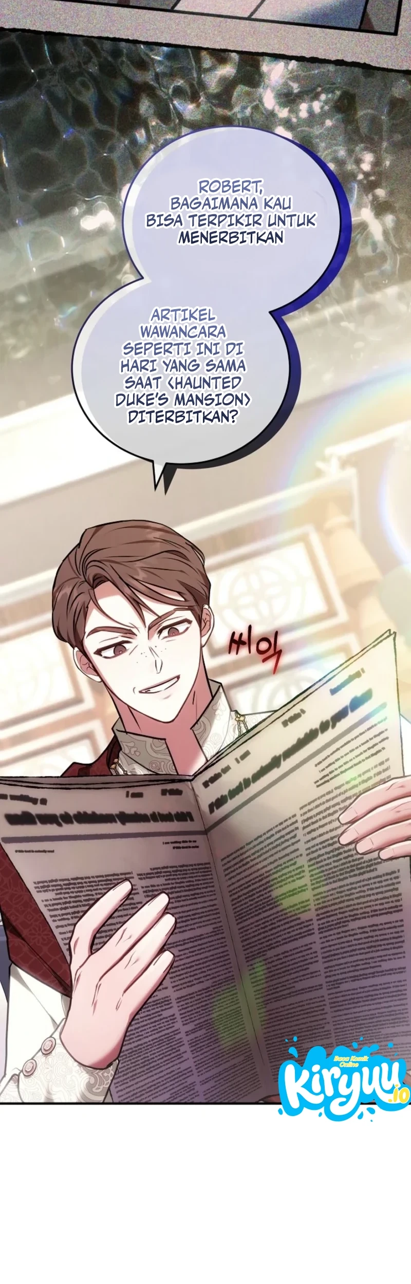 Though I’m a Homebody, I Found Myself in a Dark Captive Genre Chapter 44 Gambar 52