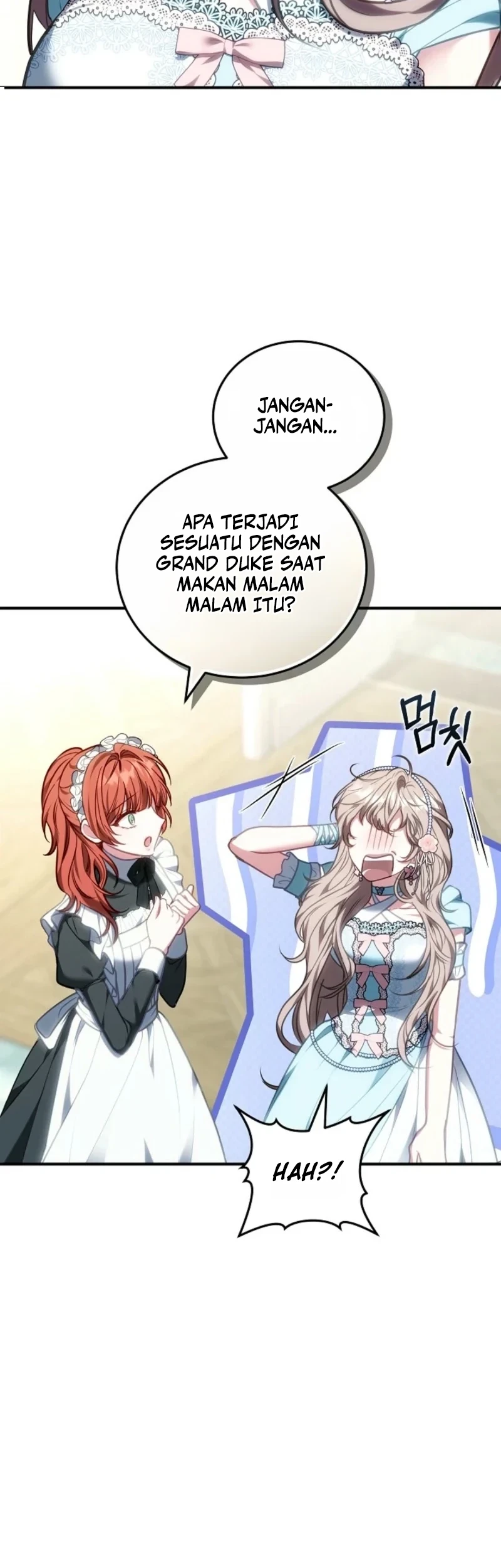 Though I’m a Homebody, I Found Myself in a Dark Captive Genre Chapter 44 Gambar 39