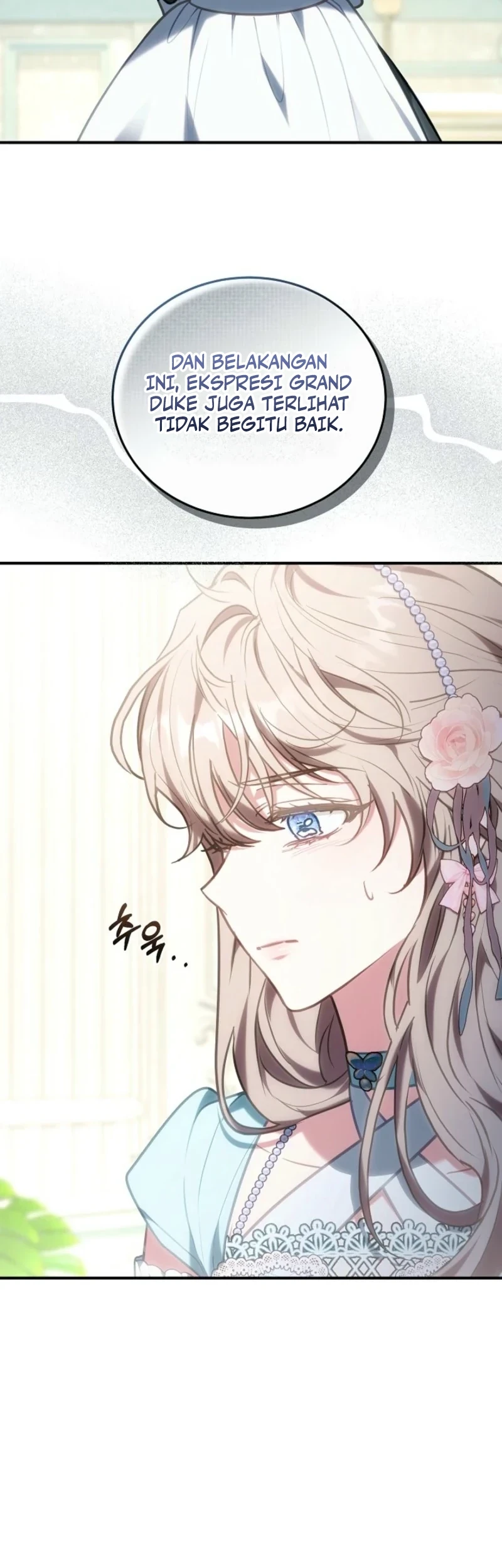 Though I’m a Homebody, I Found Myself in a Dark Captive Genre Chapter 44 Gambar 43