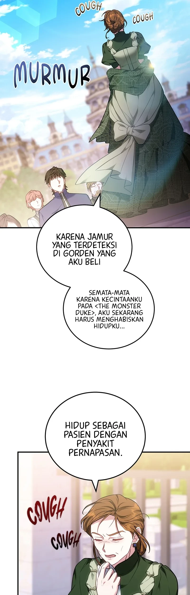 Though I’m a Homebody, I Found Myself in a Dark Captive Genre Chapter 45 Gambar 51